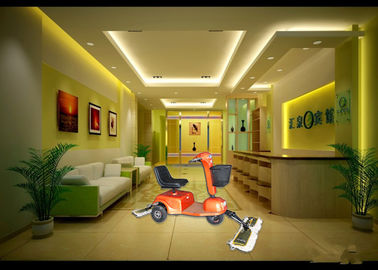 Bathの中心の滑らかで堅い床のための高性能の塵のカートのスクーター900mm