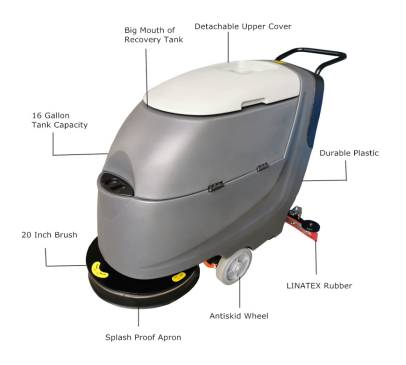 FS20W 防水 バッテリー 床洗浄機 乾燥機 迅速な清掃 低エネルギー設計 0