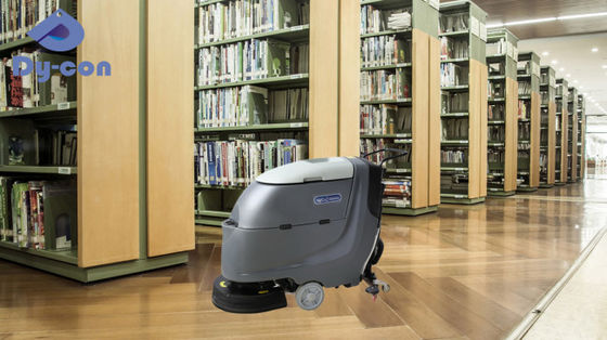静音図書館フロアスクラバー、ブラシアシスト駆動システム、18インチ/20インチブラシ、自動シャットオフ、優しいクリーニング