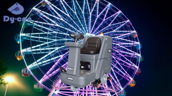 Dycon D8 Pro 工業用床洗浄機 - 41441 SqFt/Hr, 140Lタンク