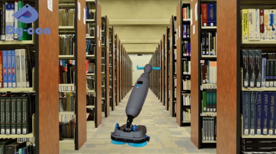 Dycon MFS208N フロアスクラバー乾燥機、5.5L回収タンク付き