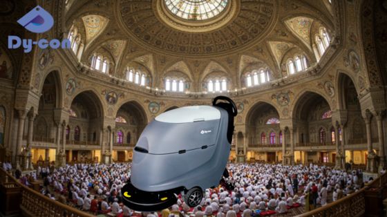 Dycon FS20 バッテリー床掃除機 24V 2000m2/h 効率